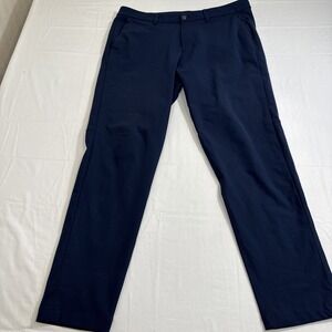 PANTS GOLF Lululemon MENS 36X30 Commission CHINO LM5439S  Classic Fit NAVY